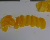 ルバーブとオレンジのスープ作り方1写真