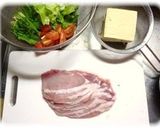 カナダポークと豆腐のサラダ作り方1写真