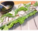 カナダポークと豆腐のサラダ作り方4写真