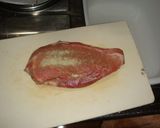 圧力鍋で、豚角煮（やわらかうまうま♪）作り方1写真