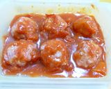 *ルクエde塩麹ミートボールのトマト煮*作り方4写真