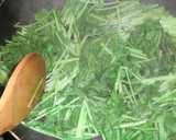 水菜とトマトのふわふわ卵炒め作り方3写真