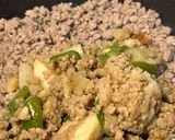 ランチに肉じゃがリメイク☆かぼちゃと挽肉甘辛炒め作り方3写真