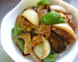 豚バラ肉とたっぷり野菜の丼。作り方13写真
