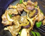 豚バラ肉とたっぷり野菜の丼。作り方12写真