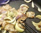 豚バラ肉とたっぷり野菜の丼。作り方9写真