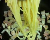 ハーブ☆豆乳カルボナーラ　作り方6写真