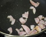 カマンベールチーズで梅カルボナーラ作り方3写真