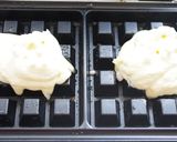 ワッフルケーキ　チョコ＆プレーン作り方5写真