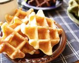 ワッフルケーキ　チョコ＆プレーン作り方6写真