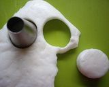 赤飯とカラーオブでクッキーモンスター作り方1写真