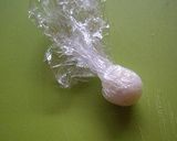 赤飯とカラーオブでクッキーモンスター作り方2写真