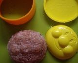 赤飯とカラーオブでクッキーモンスター作り方4写真