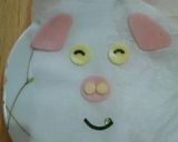 ブタおにぎり☆作り方2写真
