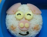 ブタおにぎり☆作り方3写真