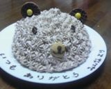 愛されクマちゃんケーキ(*^^*)作り方5写真