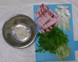さっぱり☆豚ぽんパスタ♪作り方1写真