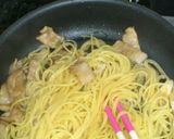 さっぱり☆豚ぽんパスタ♪作り方4写真