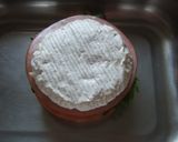 簡単☆カマンベールのおつまみケーキ♫作り方5写真