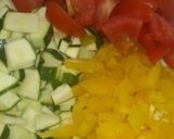 チキンソテーのコロコロ夏野菜ポン酢作り方1写真
