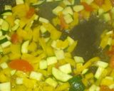 チキンソテーのコロコロ夏野菜ポン酢作り方3写真