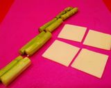 おつまみに最高♪スパム春巻き。作り方2写真