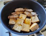 夕飯に!絹揚げと豚バラくるくるのお酢煮作り方8写真