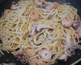魚介のクリームパスタ~和風テイスト作り方6写真