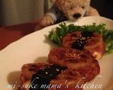 コンビーフで☆レンコンのはさみ焼き｡ஐஃ作り方8写真