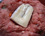 ブラックペッパー入りチーズのハンバーグ作り方3写真
