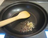 いんげんと豚ひき肉の炒め物。作り方3写真