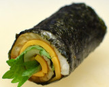 ちくわチーズ＋青紫蘇♪海苔巻き風作り方6写真