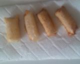お弁当に！餃子の皮で春巻き作り方4写真