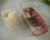 鰤ときのこの大根おろしサラダ作り方1写真