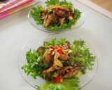 鰤ときのこの大根おろしサラダ作り方10写真