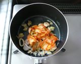 キムチ＆シーフードＭｉｘ入り☆春雨スープ作り方3写真