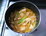 キムチ＆シーフードＭｉｘ入り☆春雨スープ作り方6写真