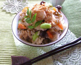 蕗と揚げの混ぜご飯作り方10写真