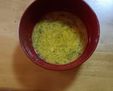 【お弁当のおかずに!】刻みパセリの卵焼き作り方1写真