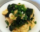 お酒に合う〜♪油揚げとワカメでささっと煮作り方5写真