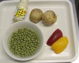 ツタンカーメンえんどうのサラダ作り方1写真
