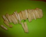 ごま油香る～せりとあげのお味噌汁作り方2写真