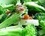 簡単！丸ごとブロッコリーのペペロンチーノ作り方4写真