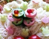 ピンクのわなげタワー　ｄｅ　サラダ作り方5写真