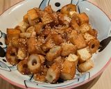 1人前50円！ちくわと厚揚げの照り焼き！作り方5写真