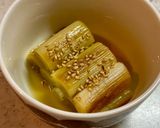 ねぎの焼き浸し わさび風味作り方6写真
