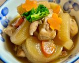 大根と鶏肉のうま煮♪作り方4写真