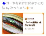 ゴーヤを新鮮に保存する方法作り方5写真