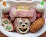 トムとジェリー　☆ジェリー　キャラ弁☆作り方9写真