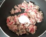 牛肉入りのきんぴらごぼう作り方3写真